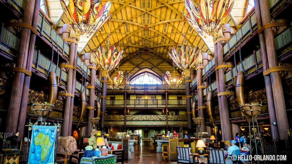 Bien choisir son hôtel à Walt Disney World - Animal Kingdom Lodge