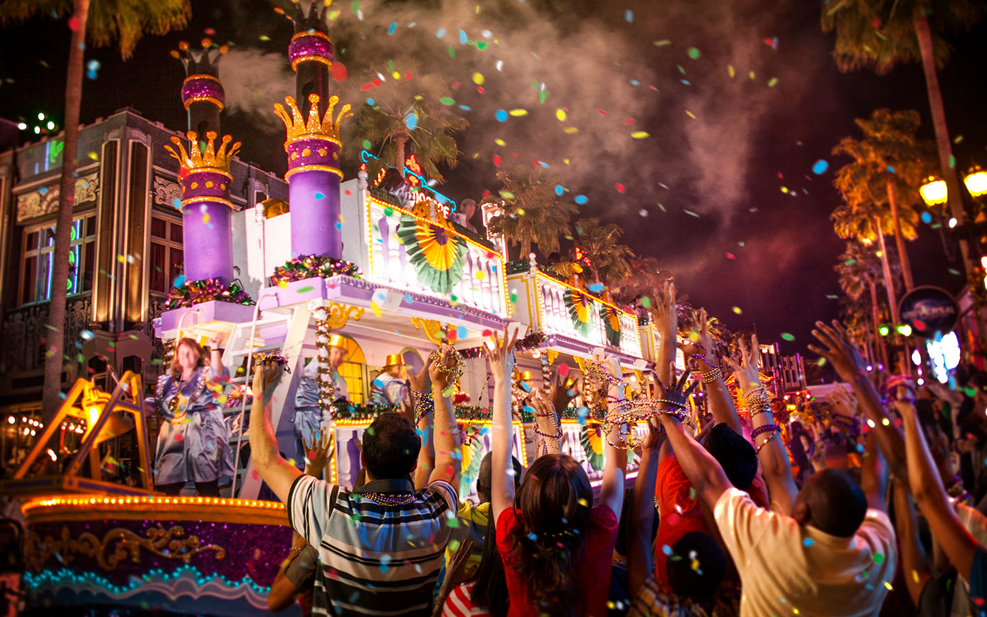 Universal Mardi Gras dates et informations